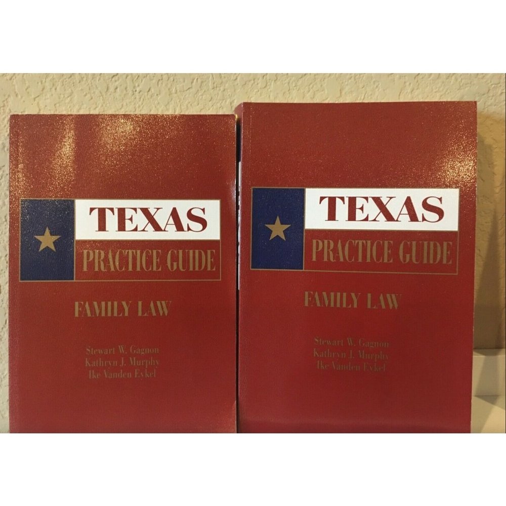 Texas Practice Guide Family Law Vol 1-3 2011